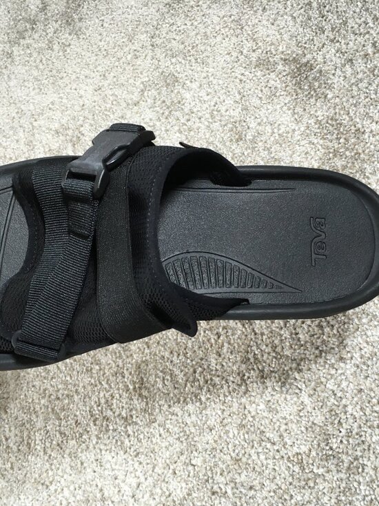 Teva Hurricane Verge Slide Sandals Mens Size 11 Black 1136230 main image 5